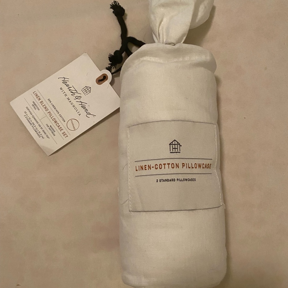 COPY - Linen cotton pillow cases new